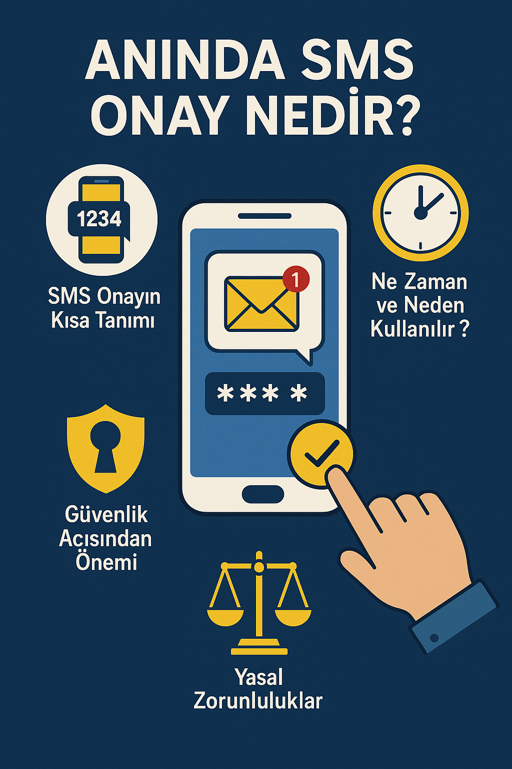 Anında SMS Onay Kodu Hizmeti