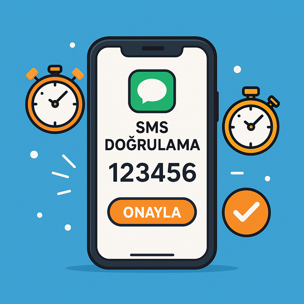 Anında SMS Onay Kodu Hizmeti