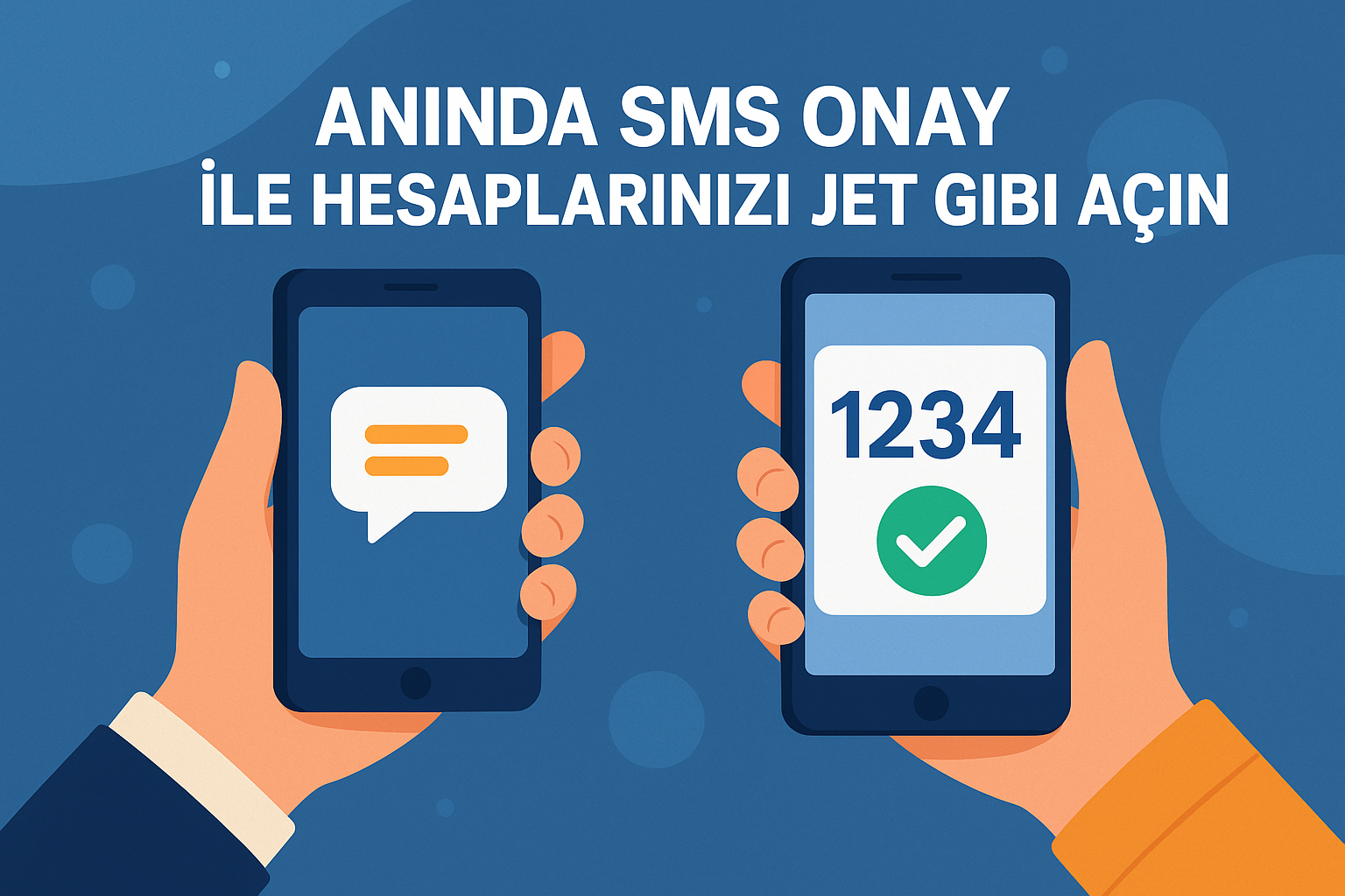 Anında SMS Onay Kodu Hizmeti