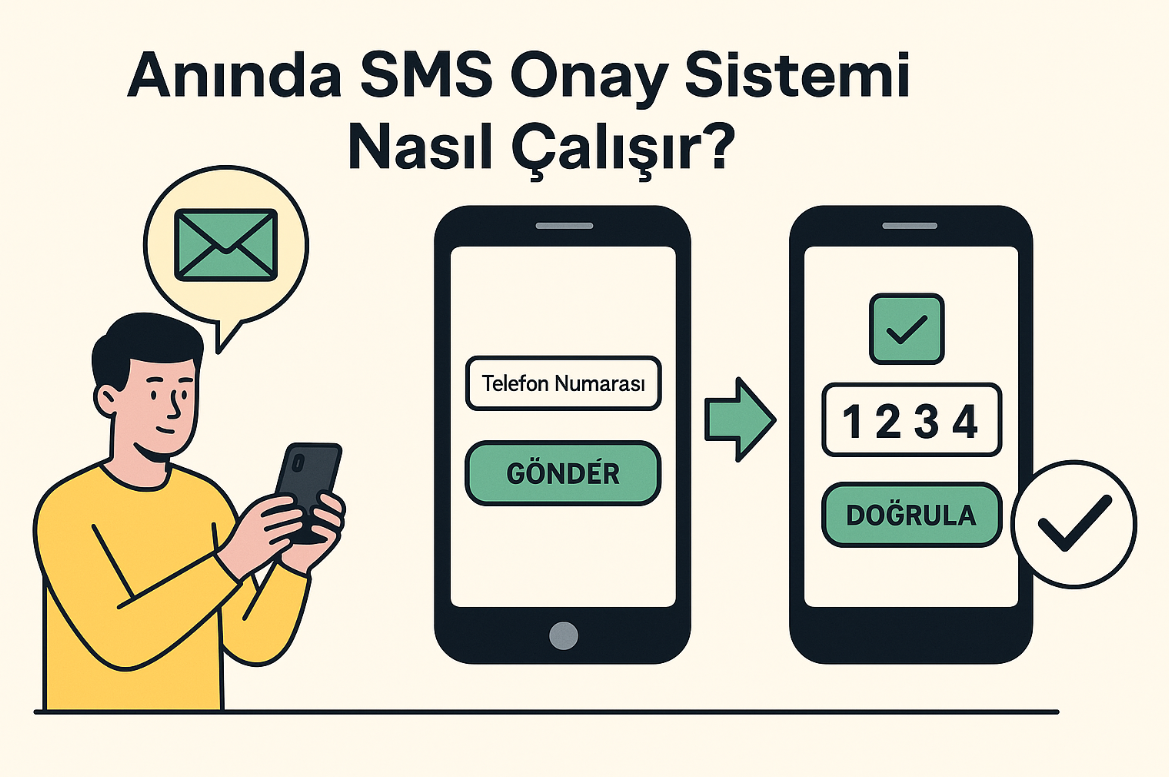 Anında SMS Onay Kodu Hizmeti