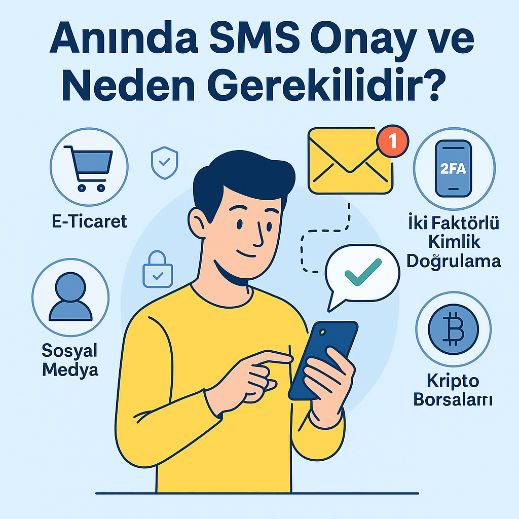 Anında SMS Onay Kodu Hizmeti