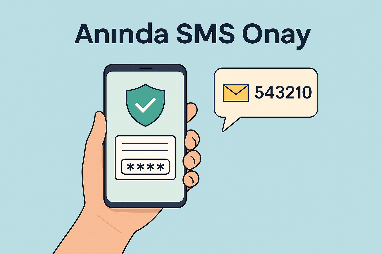 Anında SMS Onay Kodu Hizmeti